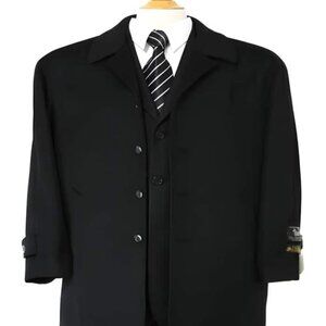 Luxurious high-crafted professionally Cashmere & half-length notch Collared men'